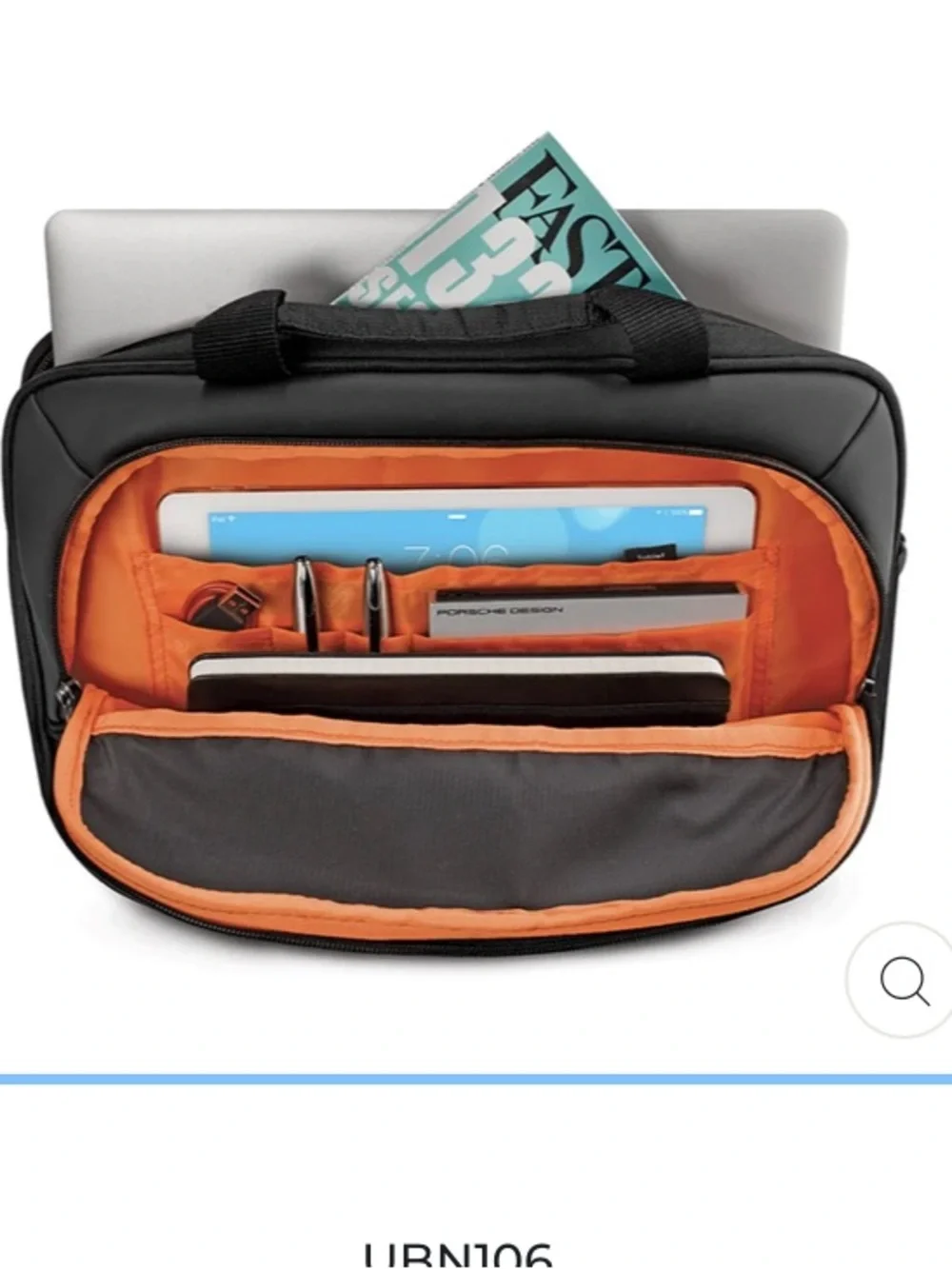 Solo New York Laptop Bag with shoulder strap EUC
